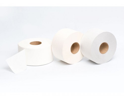 Туалетная бумага в рулонах на втулке "Джамбо Премиум"