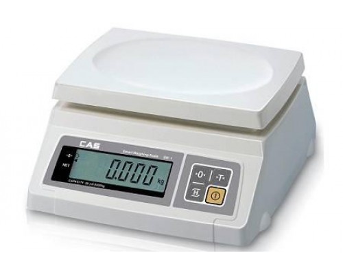 Электронные весы фасовочные CAS SW-I-10 один дисплей.